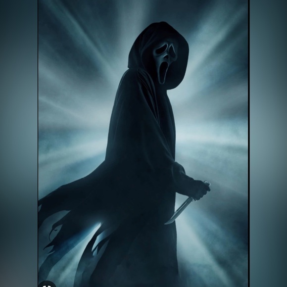 Ghostface Mask Easter Unlimited Scream Weeping Kids Halloween 2011 No Glow 10" - Picture 2 of 10